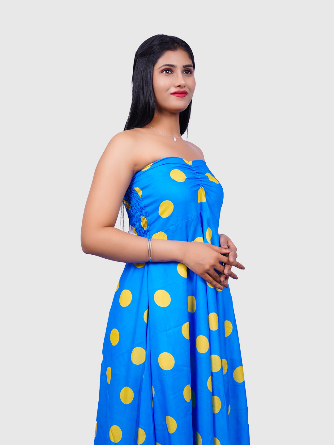 Neon Polka Dress