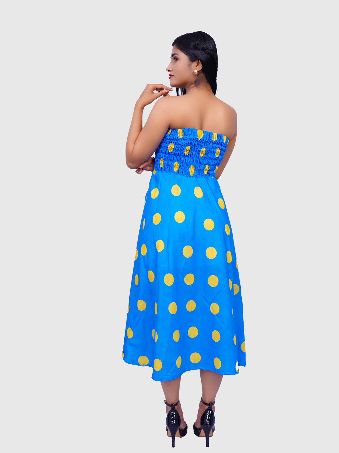 Neon Polka Dress